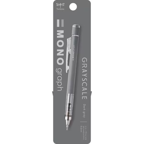 Limited] Mono Graph 0.5mm Mechanical Pencil Gray Scale / Tombow – bungu