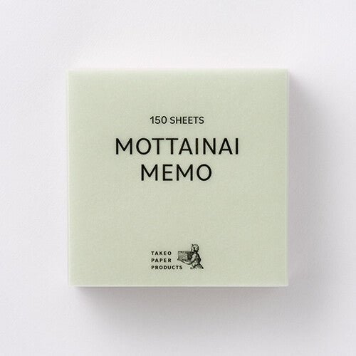 MOTTAINAI MEMO Block / TAKEO PAPER PRODUCTS