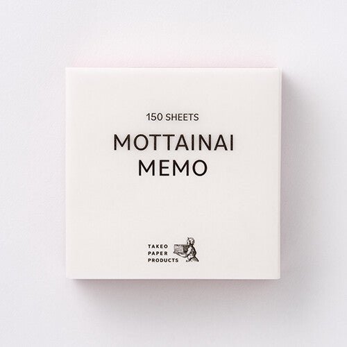 MOTTAINAI MEMO Block / TAKEO PAPER PRODUCTS