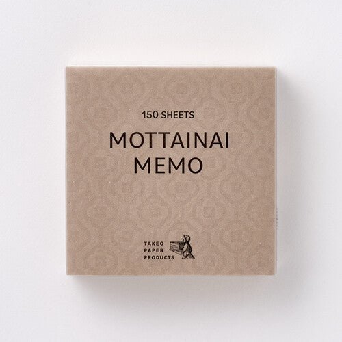 MOTTAINAI MEMO Block / TAKEO PAPER PRODUCTS