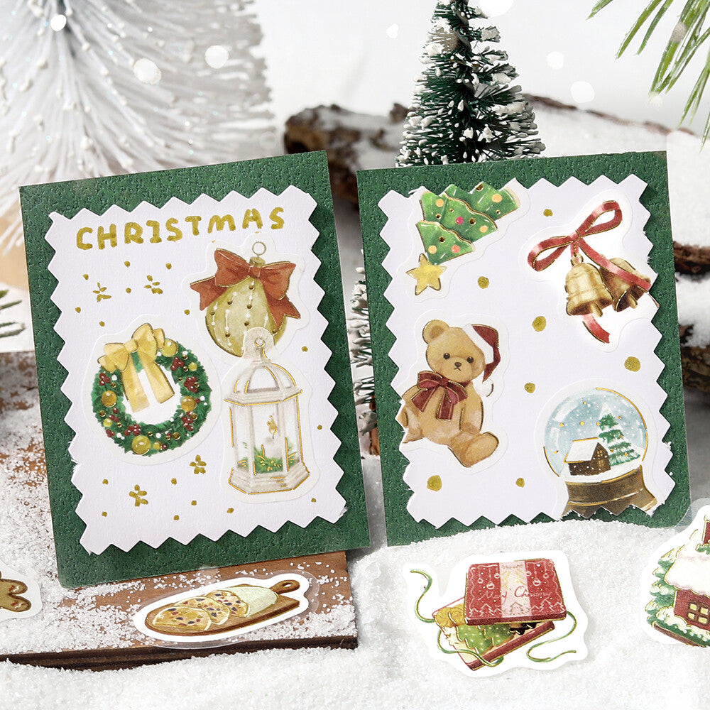 [Limited] BGM Foil Stamping Christmas 2025 Flake Stickers / Background Music