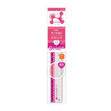 Nano Pita Girl Straight Ruler 15cm Reversible / Sonic