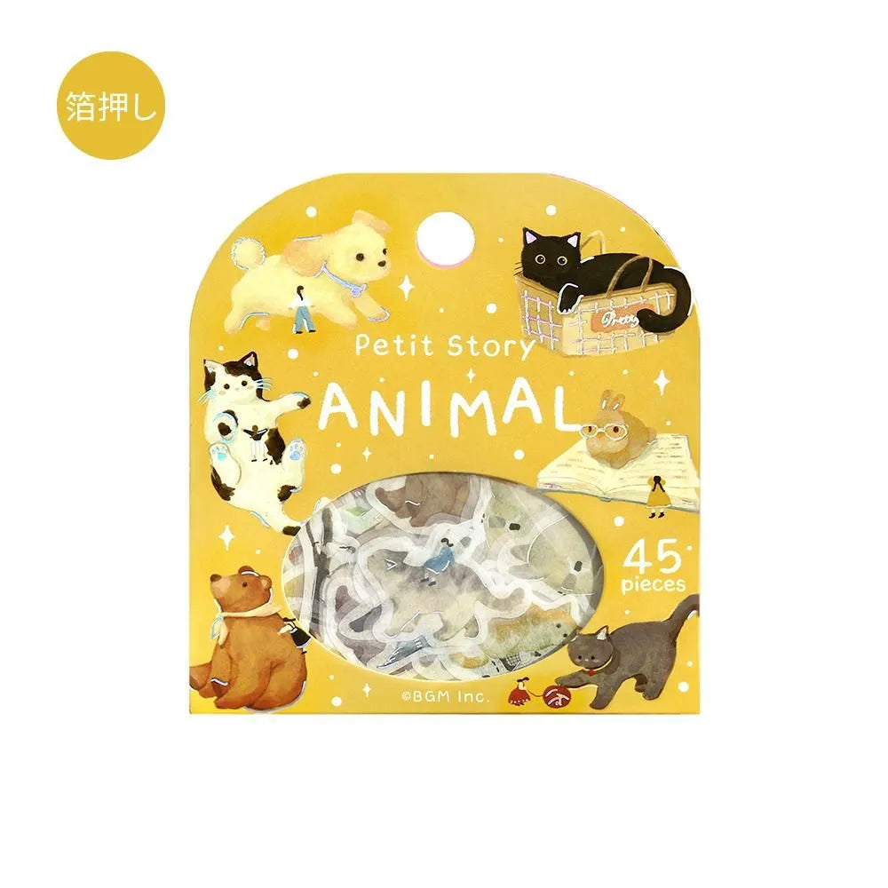 Petit Story Foil Flake Stickers / BGM