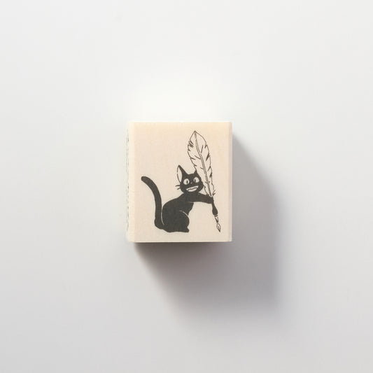 Jiji and Fountain Pen Rubber Stamps Kiki's Delivery Service Studio Ghibli / BEVERLY