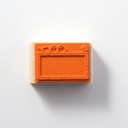Shimaenaga Irodori Wooden Rubber Stamp Frame / BEVERLY