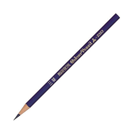 2353 Indigo Blue Colored Wooden Pencils 1 Dozen Pack / Mitsubishi Pencil - bungu