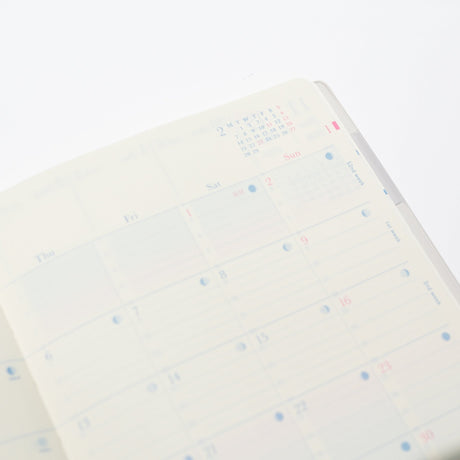 24-Hour Gradient Day Length Diary 2027 / MIDORI - bungu