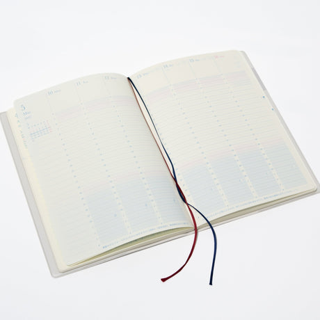 24-Hour Gradient Day Length Diary 2027 / MIDORI - bungu