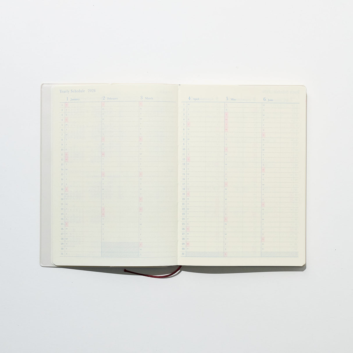 24 - Hour Gradient Day Length Diary / MIDORI - bungu