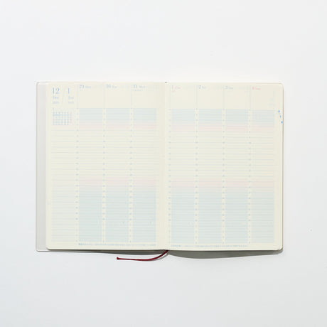 24 - Hour Gradient Day Length Diary / MIDORI - bungu
