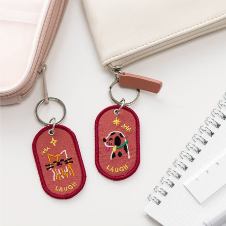 2/8b Pair Key Ring / Iroha - bungu