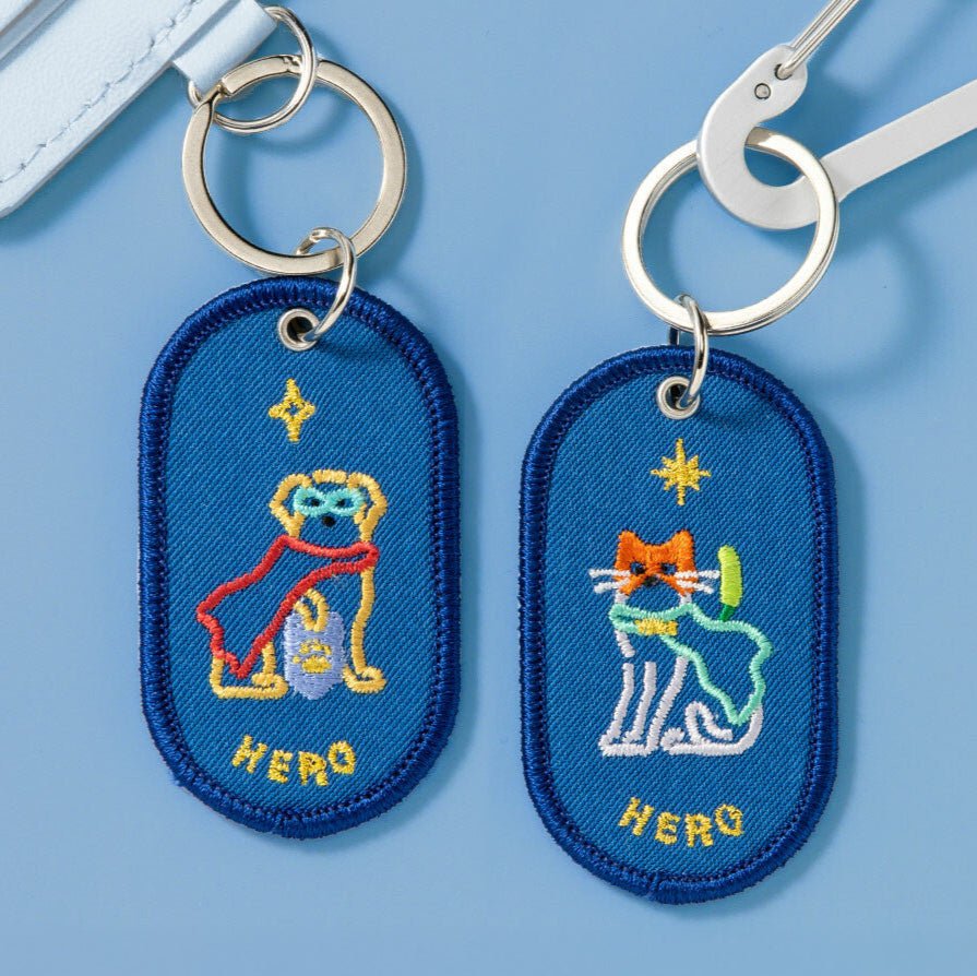 2/8b Pair Key Ring / Iroha - bungu