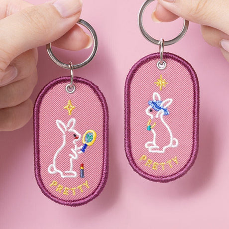 2/8b Pair Key Ring / Iroha - bungu