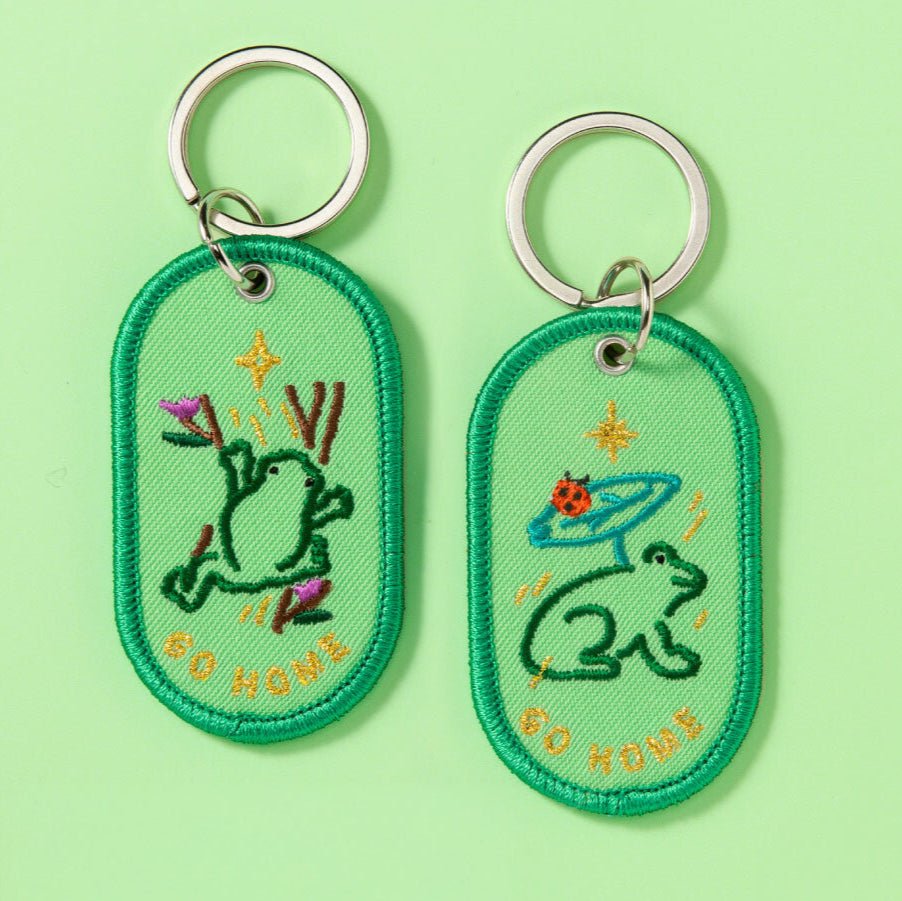 2/8b Pair Key Ring / Iroha - bungu