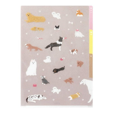 3 Pocket Clear Holder A4 / MIDORI - bungu