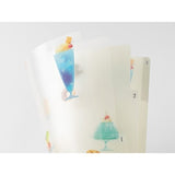 3 Pocket Clear Holder A4 / MIDORI - bungu