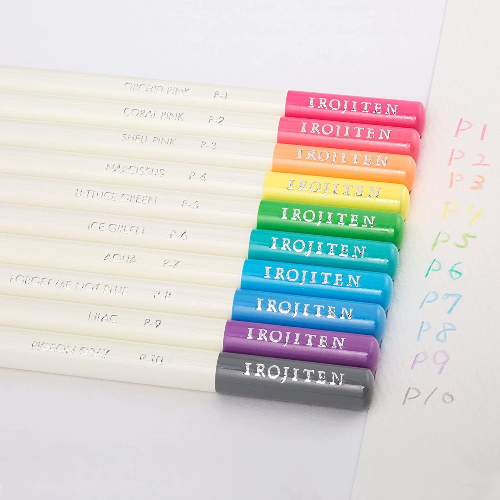 IROJITTEN 色鉛筆 30本セット 30 Irojiten Colored Pencil Collection Vol. 1, 2, 3 / Tombow – bungu