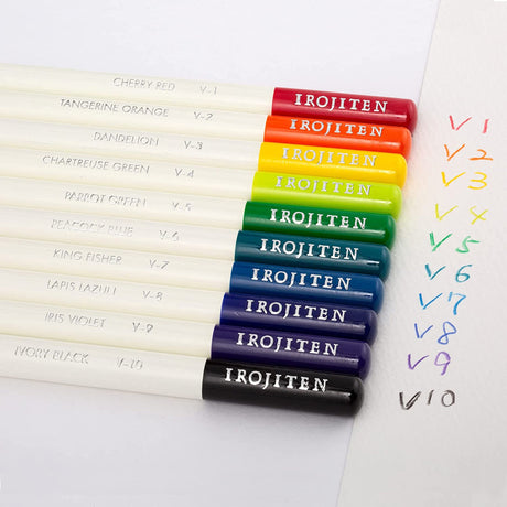 30 Irojiten Colored Pencil Collection Vol. 1, 2, 3 / Tombow - bungu