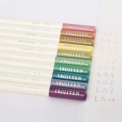 30 Irojiten Colored Pencil Collection Vol. 4, 5, 6 / Tombow - bungu