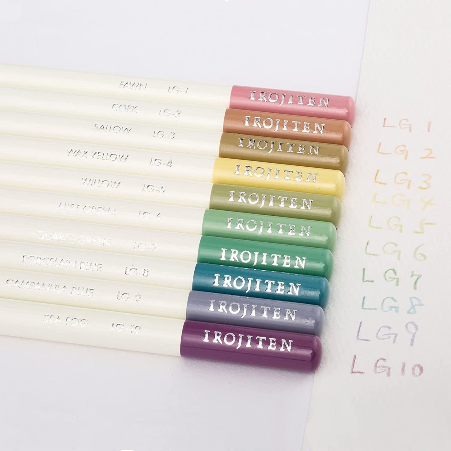 30 Irojiten Colored Pencil Collection Vol. 7, 8, 9 / Tombow - bungu