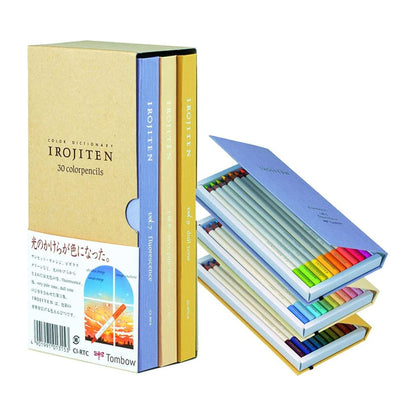 30 Irojiten Colored Pencil Collection Vol. 7, 8, 9 / Tombow