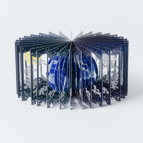 360° BOOK Earth and Moon / Seigensha - bungu