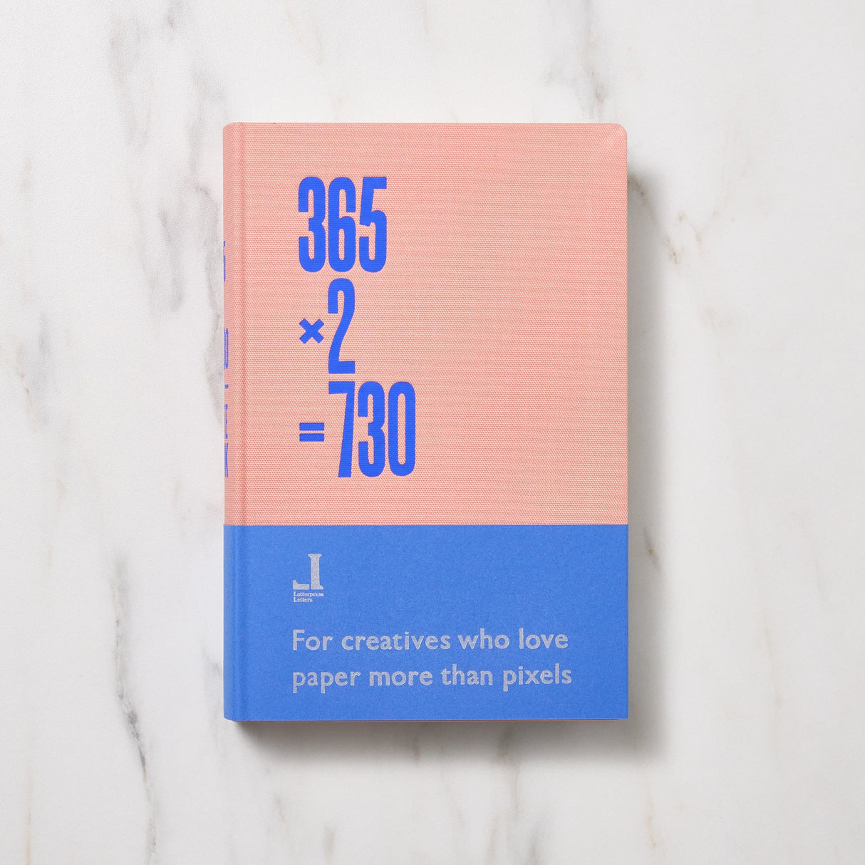 "365 by Two Note" 2 Years Diary / Letterpress Letters - bungu