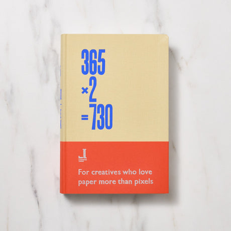 "365 by Two Note" 2 Years Diary / Letterpress Letters - bungu