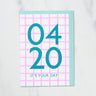 365 Find Your Day Card APRIL / Letterpress Letter - bungu