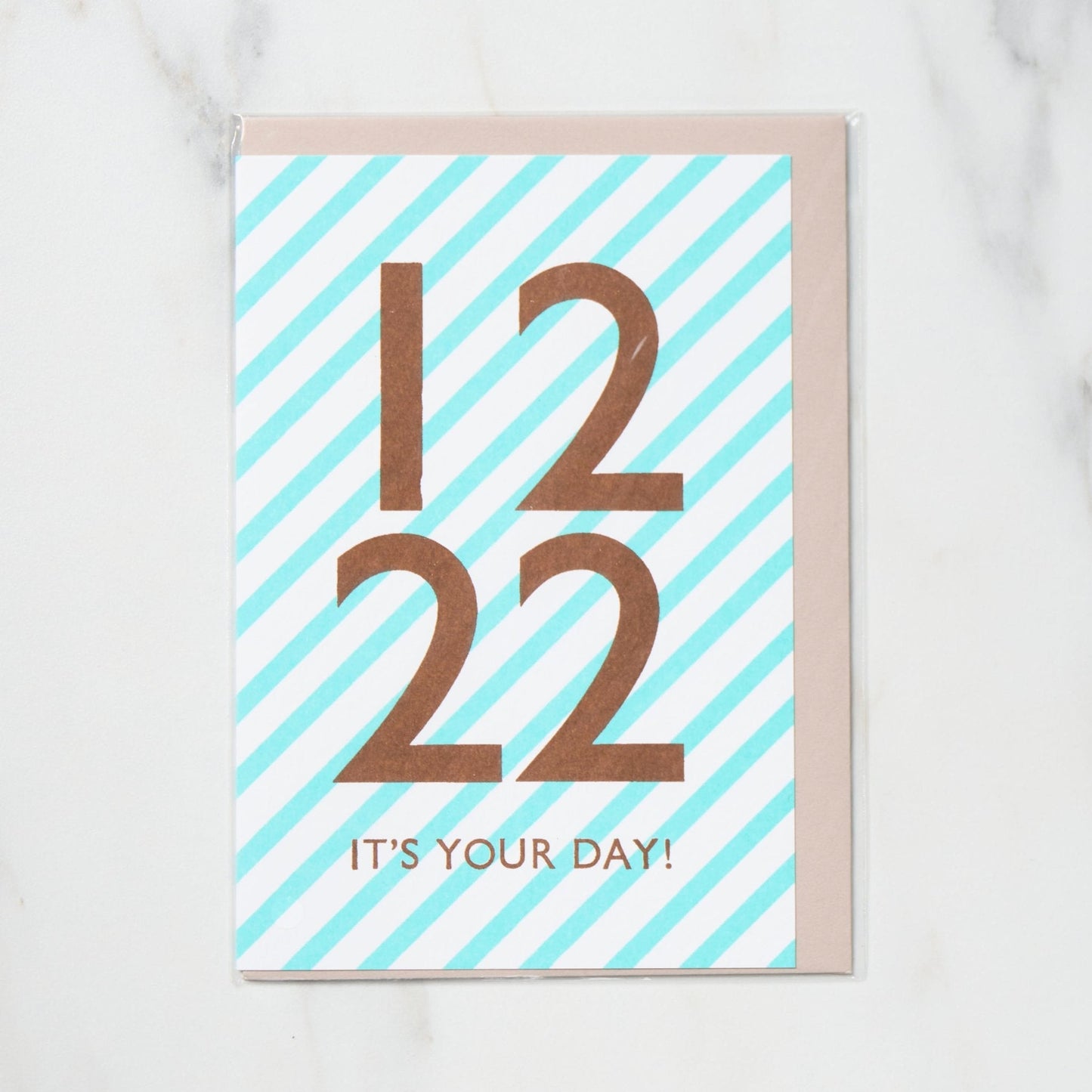 365 Find Your Day Card DECEMBER / Letterpress Letter - bungu