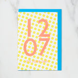 365 Find Your Day Card DECEMBER / Letterpress Letter - bungu