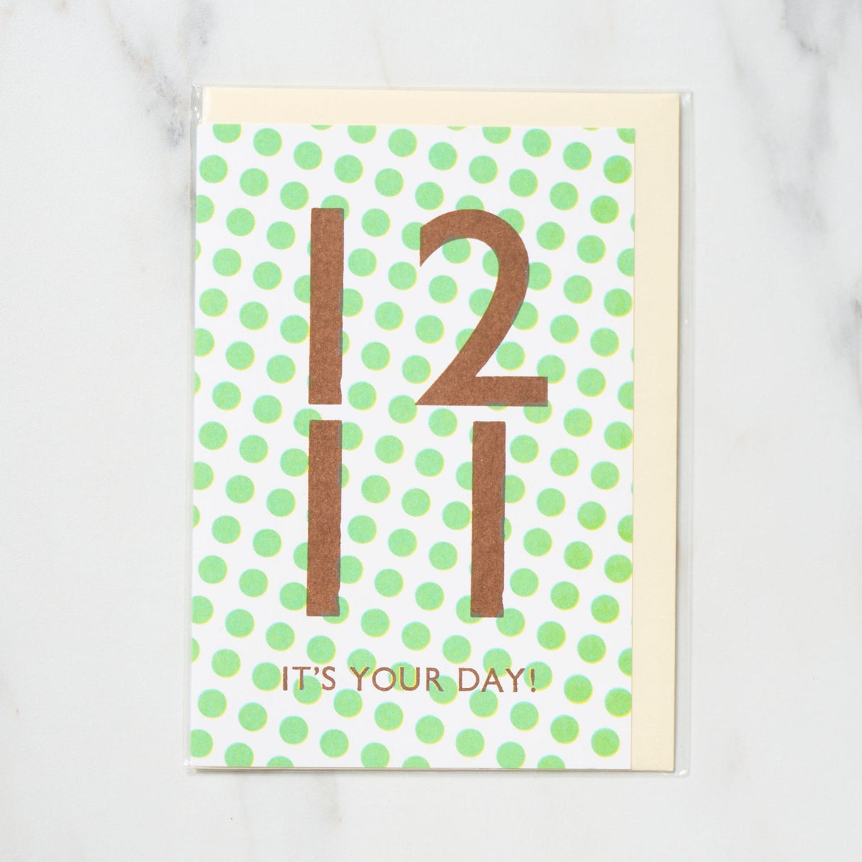 365 Find Your Day Card DECEMBER / Letterpress Letter - bungu