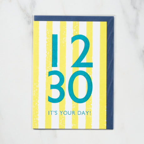 365 Find Your Day Card DECEMBER / Letterpress Letter - bungu