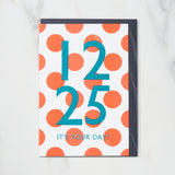 365 Find Your Day Card DECEMBER / Letterpress Letter - bungu