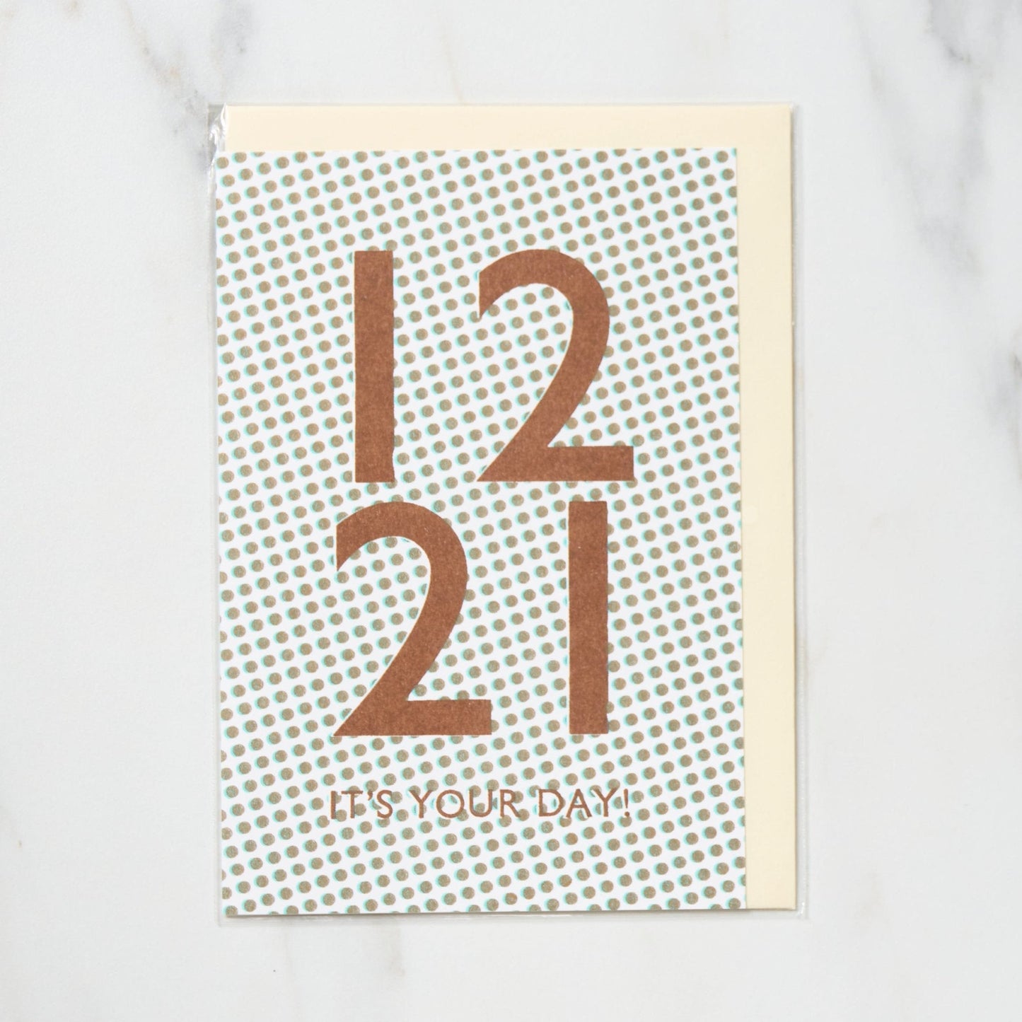 365 Find Your Day Card DECEMBER / Letterpress Letter - bungu