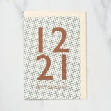 365 Find Your Day Card DECEMBER / Letterpress Letter - bungu