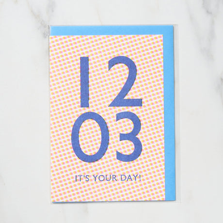 365 Find Your Day Card DECEMBER / Letterpress Letter - bungu