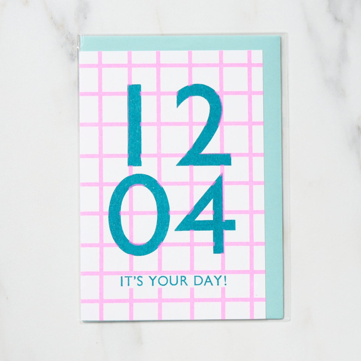 365 Find Your Day Card DECEMBER / Letterpress Letter - bungu