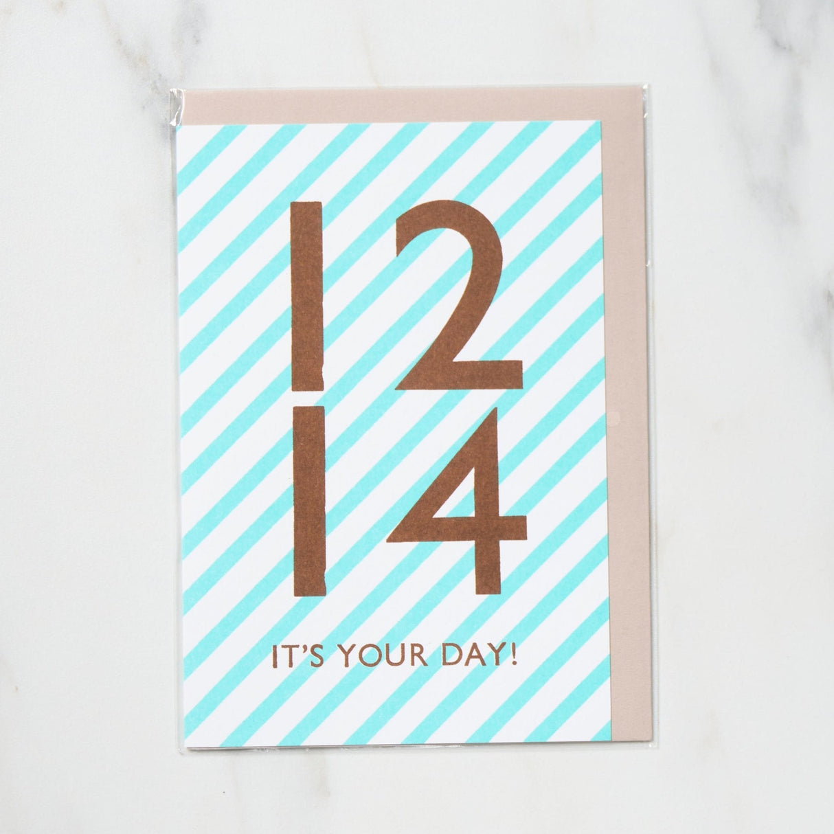 365 Find Your Day Card DECEMBER / Letterpress Letter - bungu