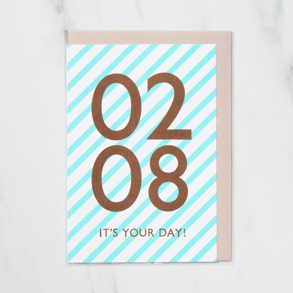 365 Find Your Day Card FEBRUARY / Letterpress Letter - bungu