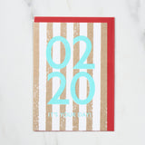 365 Find Your Day Card FEBRUARY / Letterpress Letter - bungu