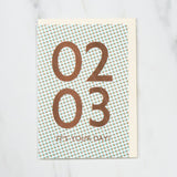 365 Find Your Day Card FEBRUARY / Letterpress Letter - bungu