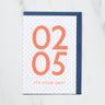 365 Find Your Day Card FEBRUARY / Letterpress Letter - bungu