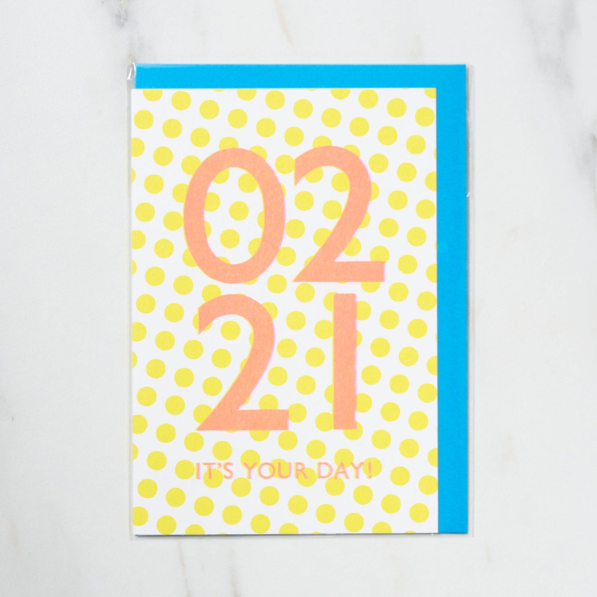 365 Find Your Day Card FEBRUARY / Letterpress Letter - bungu