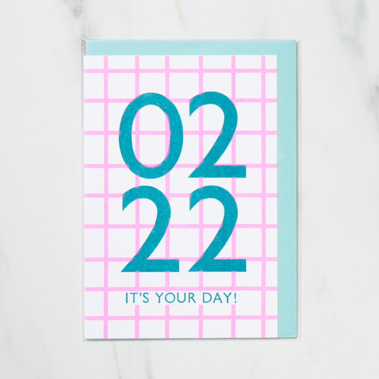 365 Find Your Day Card FEBRUARY / Letterpress Letter - bungu