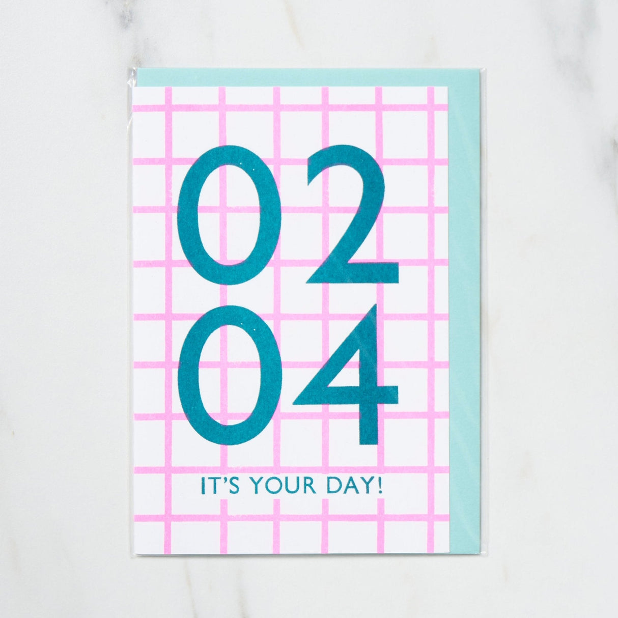 365 Find Your Day Card FEBRUARY / Letterpress Letter - bungu