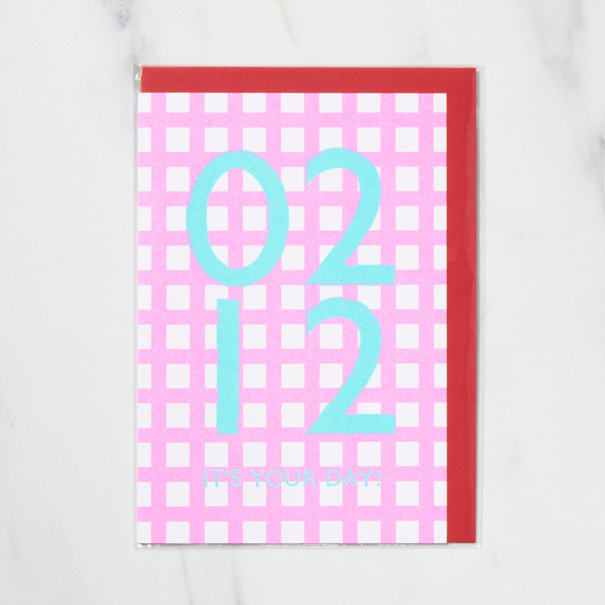 365 Find Your Day Card FEBRUARY / Letterpress Letter - bungu