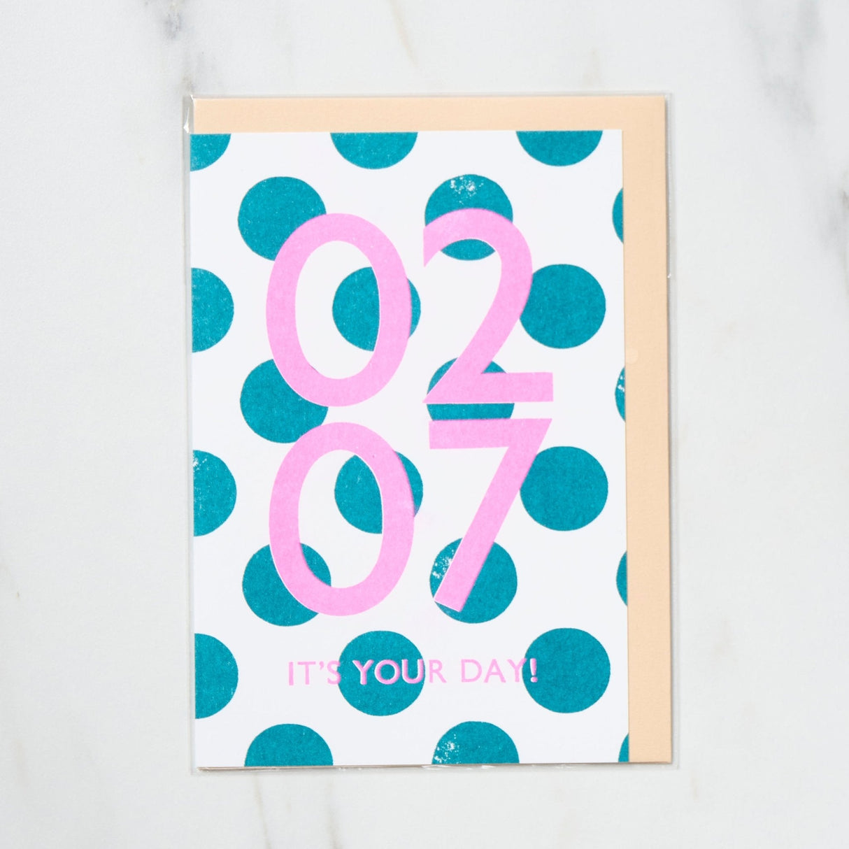 365 Find Your Day Card FEBRUARY / Letterpress Letter - bungu