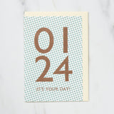 365 Find Your Day Card JANUARY / Letterpress Letter - bungu