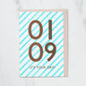 365 Find Your Day Card JANUARY / Letterpress Letter - bungu